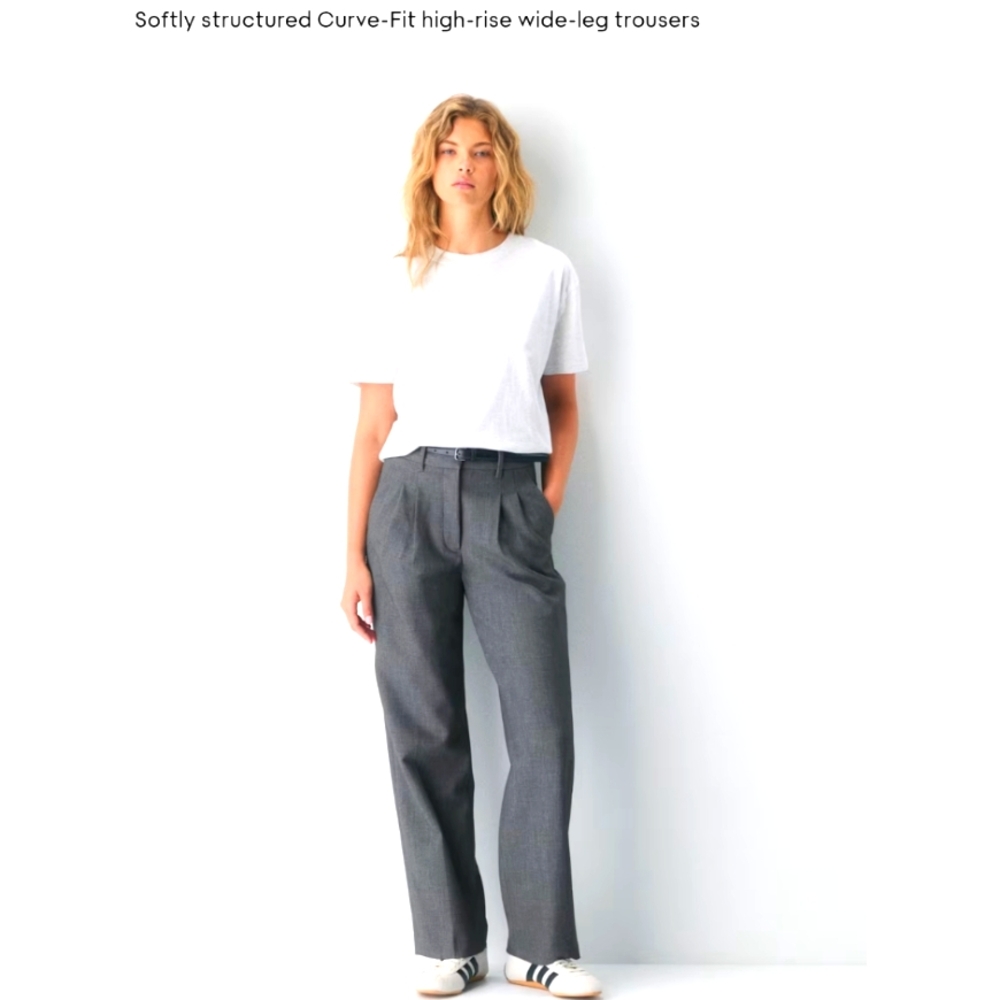 Aritzia ReEsssential Effortless curve Heather Grey S10